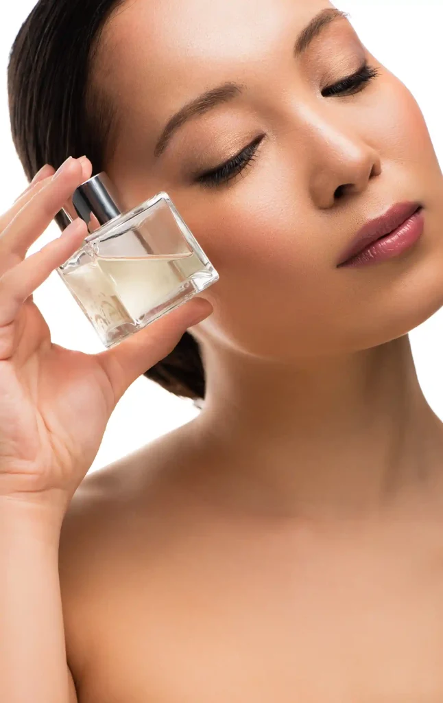 Expert Perfume Maker at Work
